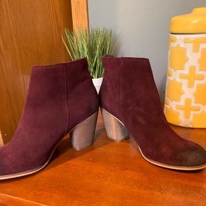 BP (Nordstrom) maroon booties